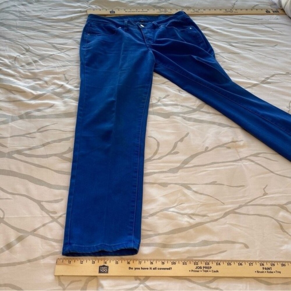 Jag Jeans Sapphire Blue Ankle Length 5 Pocket Low Rise Size 10 - Picture 9 of 9